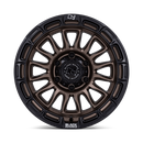 17x8.5 Black Rhino BR025 Rival Burnt Bronze W/ Matte Black Lip 5x127 ET10 Wheel