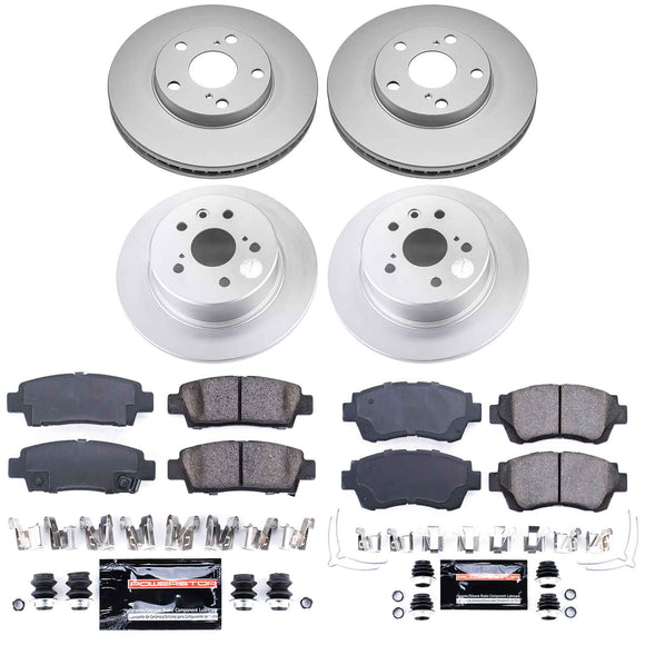 Z23 Daily Driver Premium Carbon-Fiber Ceramic Brake Pad and Fully Coated Rotor K