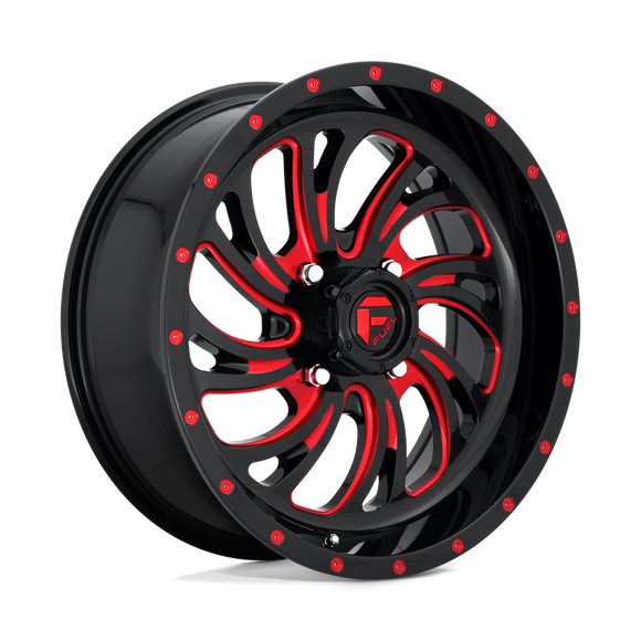 18X7 Fuel UTV D642 KOMPRESSOR Gloss Black-RTTC 4X137 ET13 wheel/rim