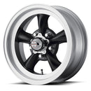 15X7 American Racing Torq Thrust D Black Wheel/Rim 5x120.65 15-7 ET-6-4