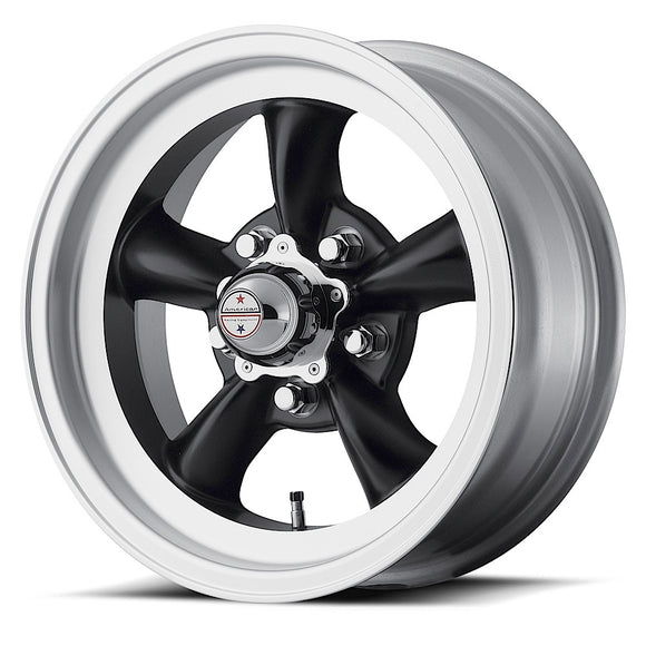 15X7 American Racing Torq Thrust D Black Wheel/Rim 5x120.65 15-7 ET-6
