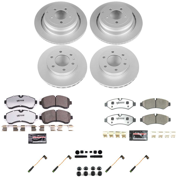 Z36 Truck & Tow Premium Carbon-Fiber Ceramic Brake Pad and Fully Coated Rotor Ki