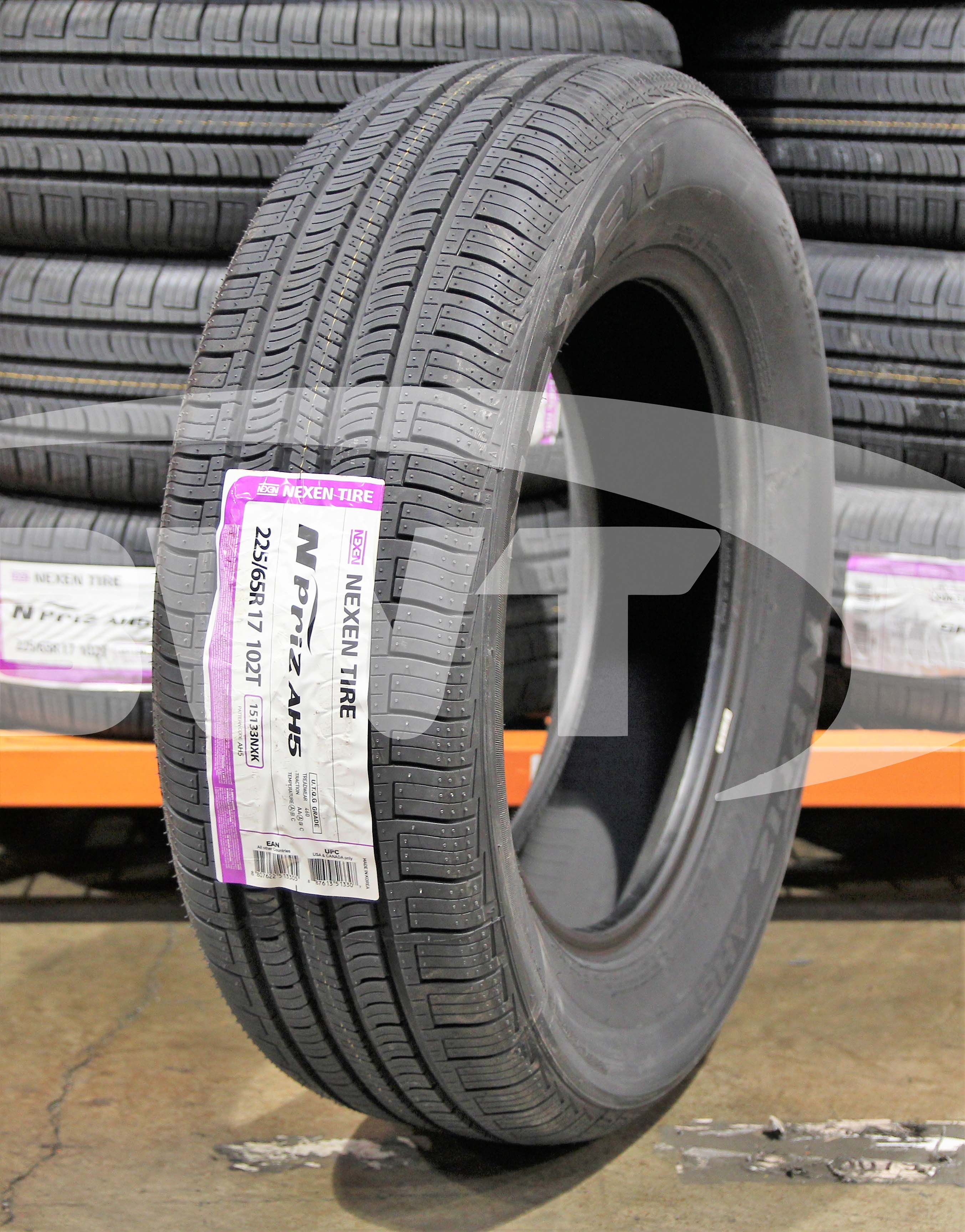 Nexen N Priz AH5 Tire(s) 225/65R17 102T SL 225/65-17 65R R17 2256517