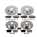 PowerStop Z23 Daily Driver Carbon-Fiber Ceramic Brake Pad and Drilled & Slotted