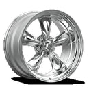 15x4 American Racing Torq Thrust II 1 Pc Polished Wheel 5x114.3 15-4 ET-25
