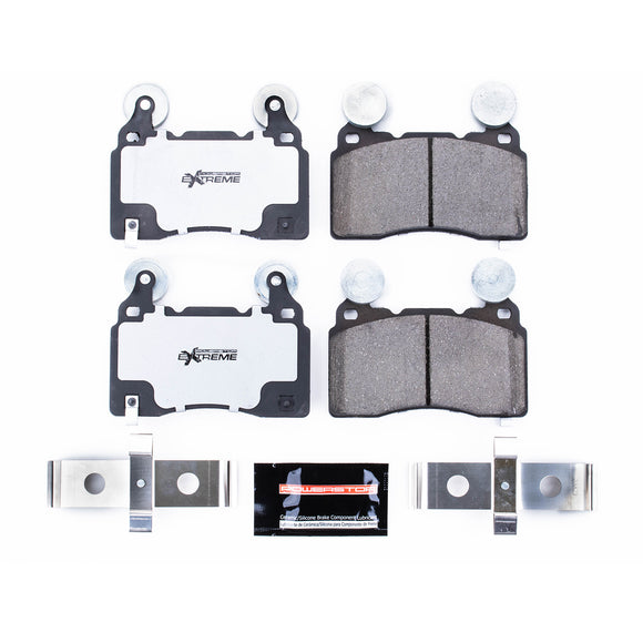 PowerStop Z26 Street Performance Carbon-Fiber Ceramic Brake Pads With Hardware