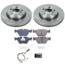 PowerStop OE Stock Replacement Low-Dust Ceramic Brake Pad and Rotor Kit