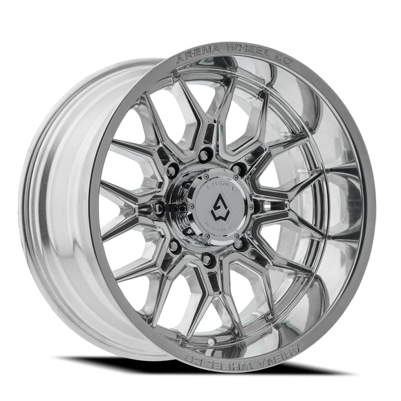20x10 Arena Wheel Violator Milled And Polished Wheel 8x165.1 ET-18 CB125.1