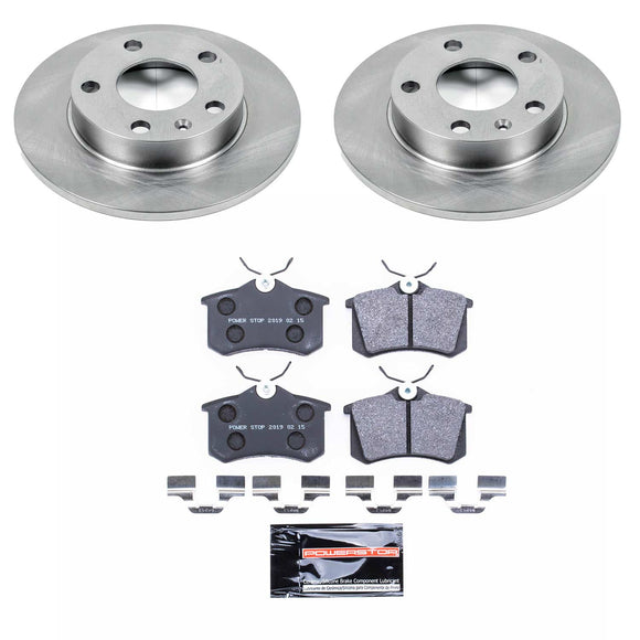 PowerStop Track Day Spec High-Performance Brake Pad and Rotor Kit