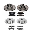 PowerStop Z23 Daily Driver Carbon-Fiber Ceramic Brake Pad and Drilled & Slotted
