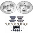 PowerStop Z23 Daily Driver Carbon-Fiber Ceramic Brake Pad and Drilled & Slotted