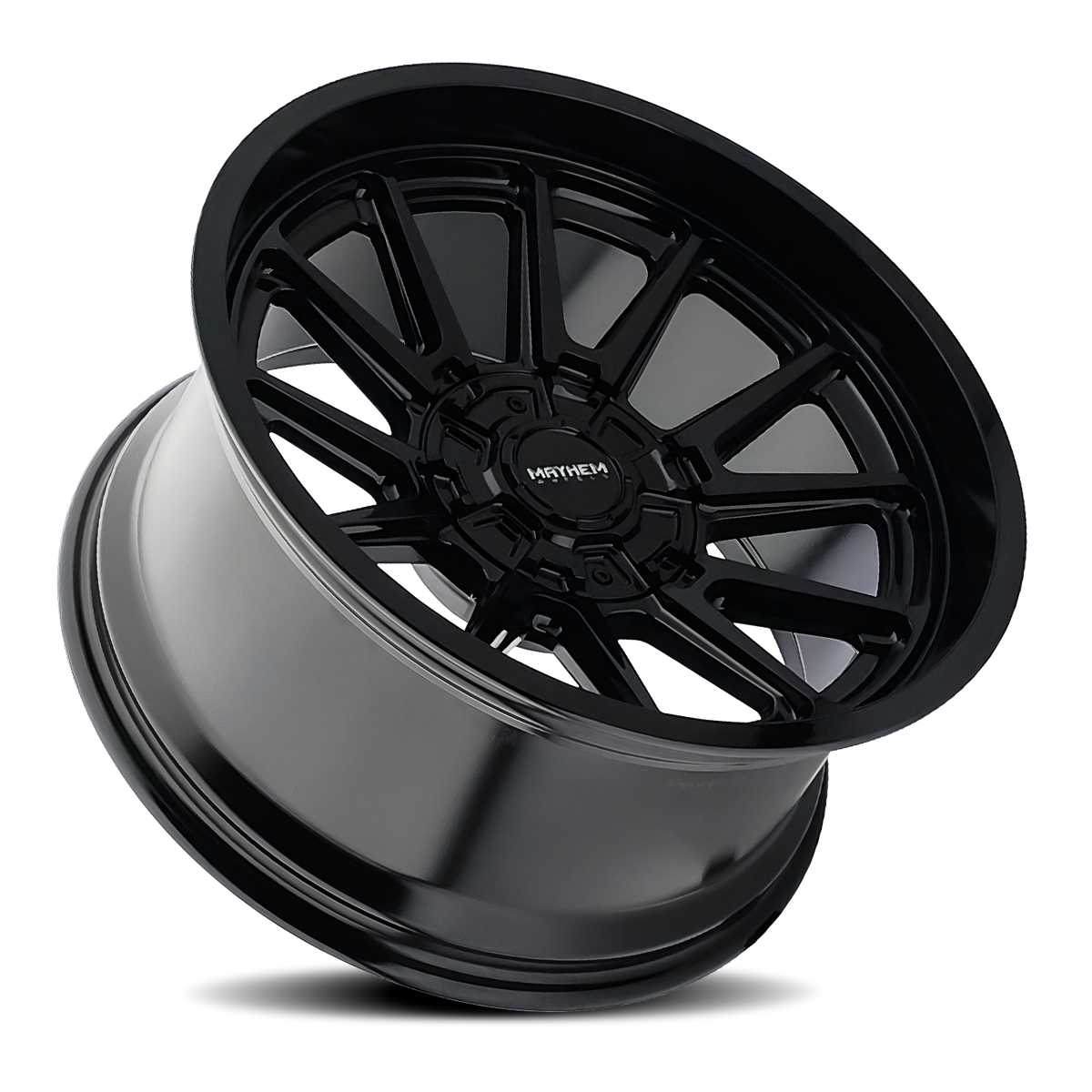 Mayhem Intrepid Rim 18x9 Mayhem Intrepid Gloss Black 8x170 ET-12 CB125.2 Wheel Rim ...