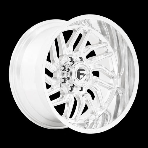 22X12 Fuel 1PC D809 Hurricane Polished Milled 5X127 5X5 ET-44 Wheel Rim - 0