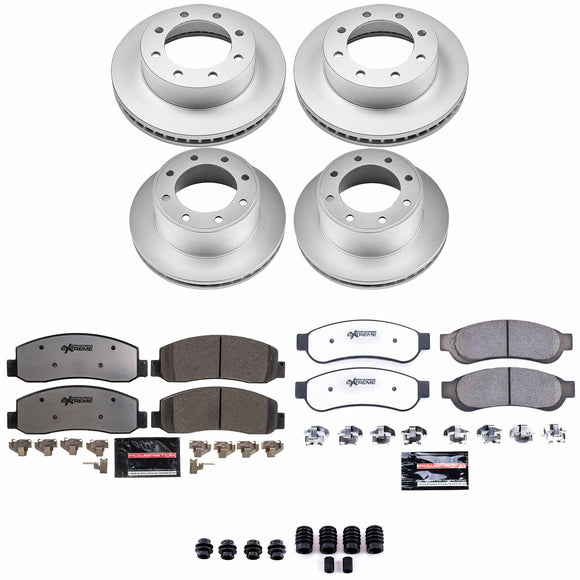 Z36 Truck & Tow Premium Carbon-Fiber Ceramic Brake Pad and Fully Coated Rotor Ki