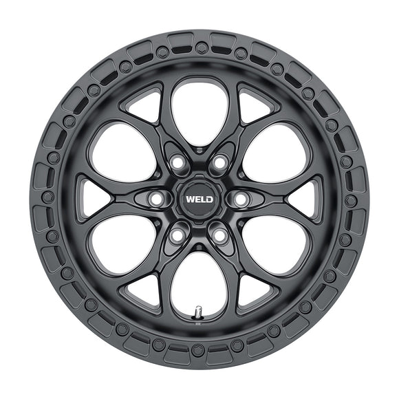 20x9 WELD Off-Road Ledge Six Satin Black / Satin Black 6x135 ET0 Wheel Rim