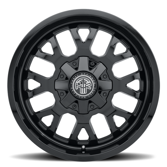 18x9 Thret Offroad Attitude-802 Gloss Black Wheel 6x135 ET18 CB106.1