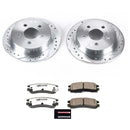 PowerStop Z26 Street Performance Ceramic Brake Pad and Drilled & Slotted Rotor K