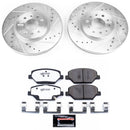 PowerStop Z26 Street Performance Ceramic Brake Pad and Drilled & Slotted Rotor K