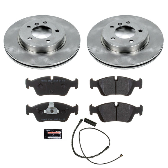 PowerStop Track Day Spec High-Performance Brake Pad and Rotor Kit