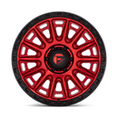 20x9 Fuel Off-Road D834 Cycle Candy Red with Black Ring 6x135 ET1 CB87.1 Wheel