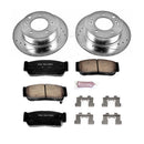 PowerStop Z23 Daily Driver Carbon-Fiber Ceramic Brake Pad and Drilled & Slotted