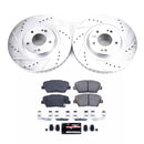 PowerStop Z23 Daily Driver Carbon-Fiber Ceramic Brake Pad and Drilled & Slotted