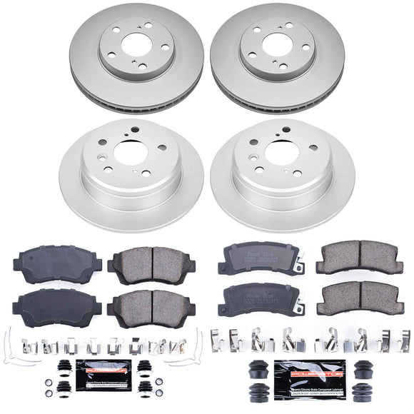 Z23 Daily Driver Premium Carbon-Fiber Ceramic Brake Pad and Fully Coated Rotor K