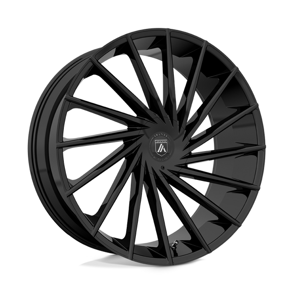 22X9 Asanti Black Matar Gloss Black Wheel/Rim 6x135 ET15