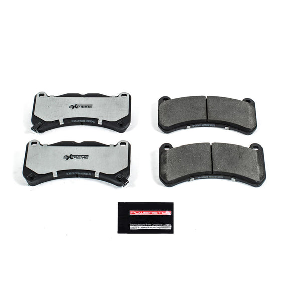 PowerStop Z26 Street Performance Carbon-Fiber Ceramic Brake Pads With Hardware