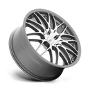 19X9.5 Motegi MR153 CM10 Machined Gunmetal 5X100 ET40 wheel/rim