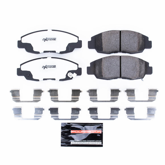 PowerStop Z26 Street Performance Carbon-Fiber Ceramic Brake Pads With Hardware