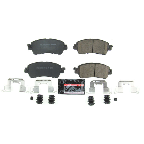 PowerStop Z23 Evolution Sport Carbon-Fiber Brake Pads With Hardware