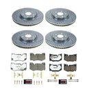 PowerStop Z26 Street Performance Ceramic Brake Pad and Drilled & Slotted Rotor K