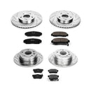 PowerStop Z23 Daily Driver Carbon-Fiber Ceramic Brake Pad and Drilled & Slotted