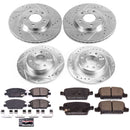 PowerStop Z23 Daily Driver Carbon-Fiber Ceramic Brake Pad and Drilled & Slotted