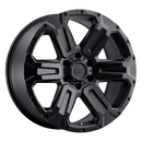 18x9 Black Rhino Wanaka Matte Black 6x120 ET12.00 CB67.10 Wheel/Rim