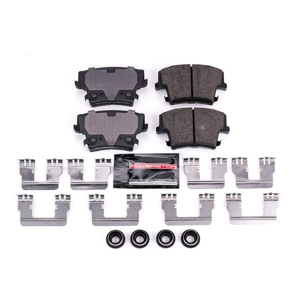 PowerStop Z23 Evolution Sport Carbon-Fiber Brake Pads With Hardware