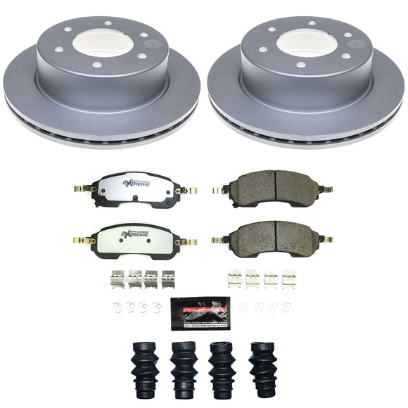 Z36 Truck & Tow Premium Carbon-Fiber Ceramic Brake Pad and Fully Coated Rotor Ki