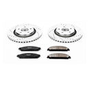 PowerStop Z23 Daily Driver Carbon-Fiber Ceramic Brake Pad and Drilled & Slotted