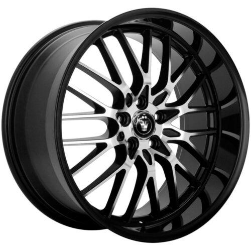 16x7 Konig Lace Matte Black 5x110 5x115 ET40 Wheel Rim