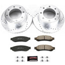 PowerStop Z23 Daily Driver Carbon-Fiber Ceramic Brake Pad and Drilled & Slotted
