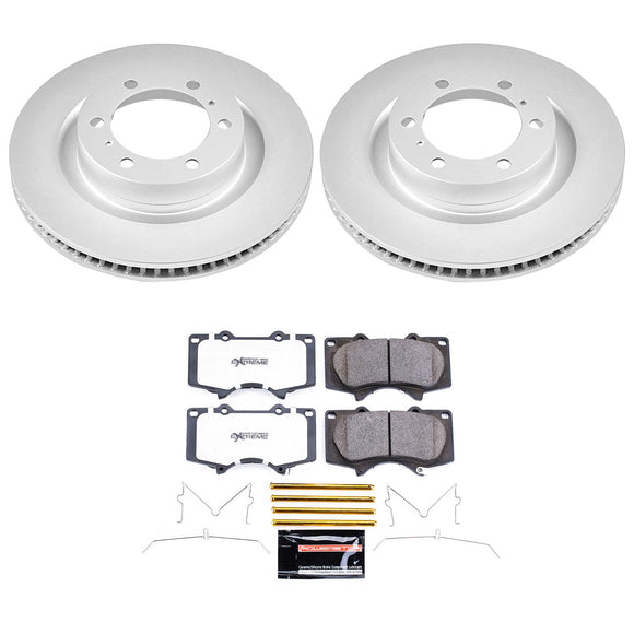 Z36 Truck & Tow Premium Carbon-Fiber Ceramic Brake Pad and Fully Coated Rotor Ki