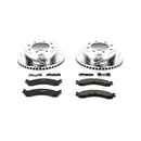 PowerStop Z23 Daily Driver Carbon-Fiber Ceramic Brake Pad and Drilled & Slotted