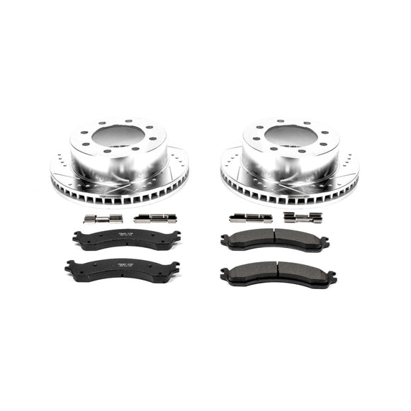 PowerStop Z23 Daily Driver Carbon-Fiber Ceramic Brake Pad and Drilled & Slotted