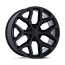24X10 Performance Replicas PR177 Gloss Black 6X139.7 ET24 wheel/rim-1