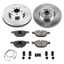 PowerStop OE Stock Replacement Low-Dust Ceramic Brake Pad and Rotor Kit