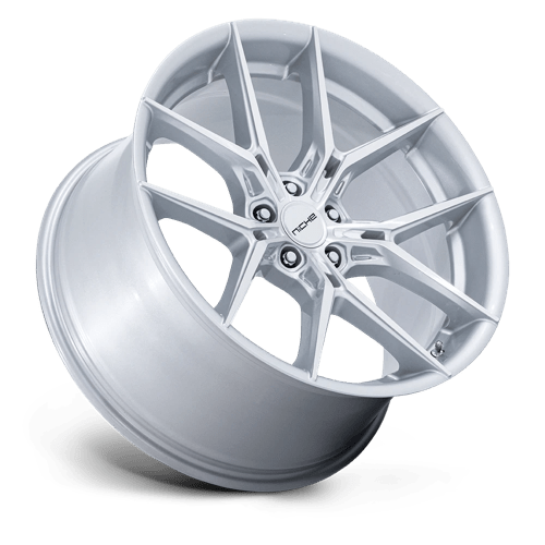 22X9 Niche NC279 Prodigy 5 Silver With Machined Face 5x115 ET15 Wheel Rim