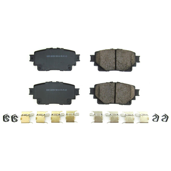 PowerStop Z17 Evolution Ceramic Brake Pads With Hardware