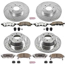 PowerStop Z26 Street Performance Ceramic Brake Pad and Drilled & Slotted Rotor K