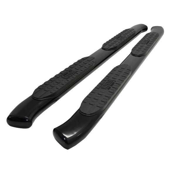 Westin PRO TRAXX 5 Oval Nerf Step Bars Powder Coated Black Steel 21-54145